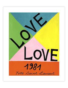 Yves Saint Laurent Love 1981