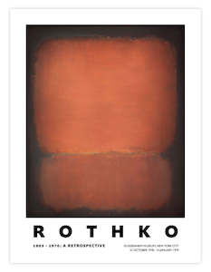 Art gallery: Rothko Guggenheim NYC 1978 No.10