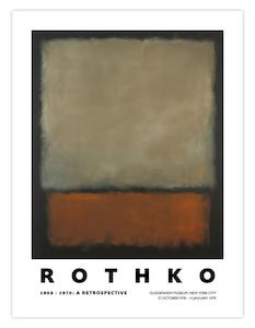 Rothko Guggenheim NYC 1978