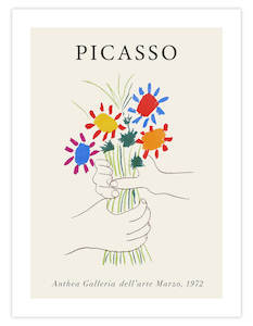 Picasso Peace Bouquet 1972