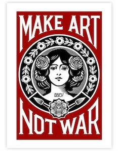 Art gallery: Make Art Not War