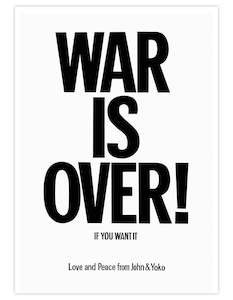 War Is Over