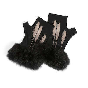 Toi Toi Design Possum Fingerless Gloves