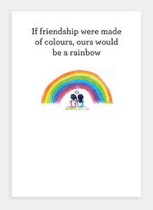 PR023 Friendship rainbow (pack of 6)