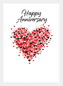 MM213 - Happy Anniversary (pack of 6)