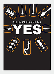 MM201 - all signs point to yes (Pack of 6)