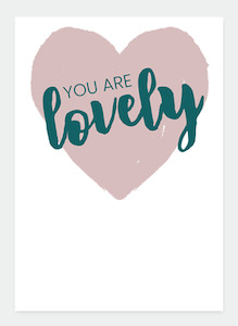 MM199 - You are lovely (pack of 6)