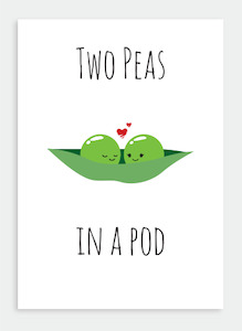 PR007 Two Peas (Pack of 6)