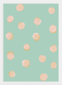 MM167 Green with Pink Bubbles (Pack of 6)