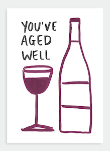 Stationery wholesaling: MM91 You've Aged Well (Pack of 6)