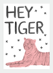 Stationery wholesaling: MM96 Hey Tiger (Pack of 6)