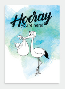 PR017 - Hooray (pack of 6)