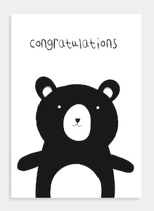 Stationery wholesaling: MM140 Congratulations Teddy (Pack of 6)