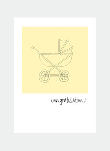 MC60 pram yellow  (Pack of 6)