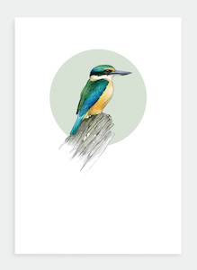 Stationery wholesaling: DB34 Kingfisher (Pack of 6)