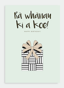 MM176 Rā whānaui ki a koe! (pack of 6)