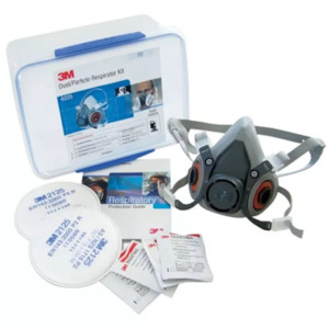 Safety: 3M 6225 P2 DUST/PARTICULATE RESPIRATOR KIT LARGE