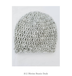 Merino Beanie - Storm