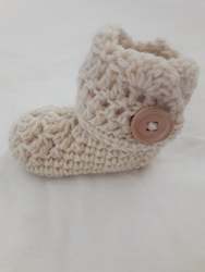 Linen Shell Booties