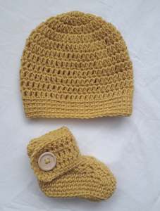 Set: Snug Set - Wool - Mustard