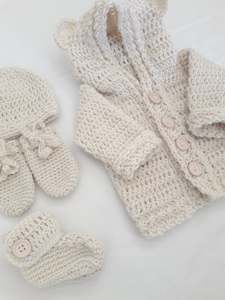 Sets: Bear Set - Wool - Linen