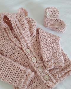 Sets: Bear Set - Wool - Apricot