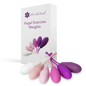 Intimate Rose Kegel Exercise Weights Positively Pelvic