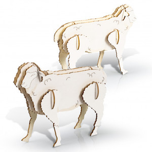 Agriculture: BRANDCRAFT Sheep Wooden Model