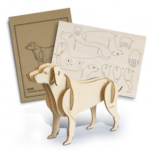 Brandcraft: BRANDCRAFT Dog Wooden Model