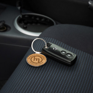 Key Rings: Santo Key Ring – Round