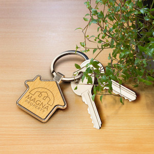 Key Rings: Santo House Shaped Key Ring