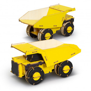 Automotive: BRANDCRAFT Mining Truck Wooden Model