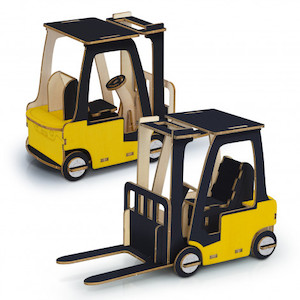 BRANDCRAFT Forklift Wooden Model