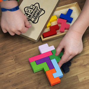 Products: Pentomino Wooden Puzzle