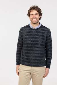 Possum Merino Fairisle Sweater - Native World