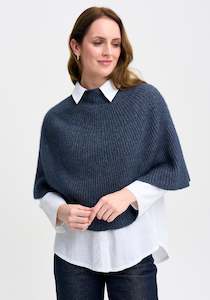 Possum Merino Ena Poncho - Merinomink