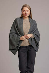 Clothing: Possum Merino Shrug Cardigan - McDonald Textiles