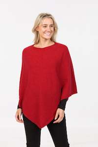 Possum Merino Poncho - Native World