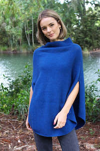 Possum Merino Jules Poncho - Lothlorian Knitwear