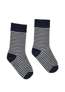 Clothing: Merino Stripe Baby Sock - Norsewear