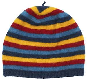 Possum Merino Kids Striped Beanie - Native World