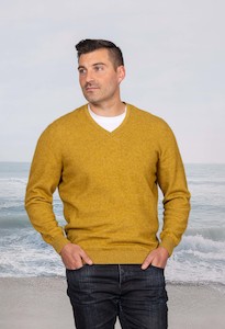 Clothing: Summer Possum Men's Vee Neck Sweater - Noble Wilde