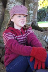 Possum Merino Child's Gatsby Hat - Cosy Kiwi