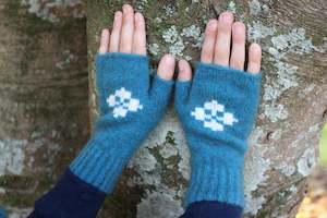 Possum Merino Child's Fingerless Mitten - Cosy Kiwi