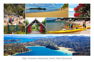 038 - Post Art Postcard - Abel Tasman Coastal Track