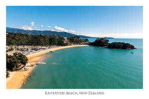 Greeting card: 02 - Post Art Postcard - Kaiteriteri Beach