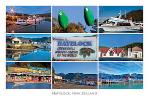 042 - Post Art Postcard - Havelock Composite