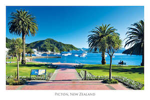 029 - Post Art Postcard - Picton Foreshore