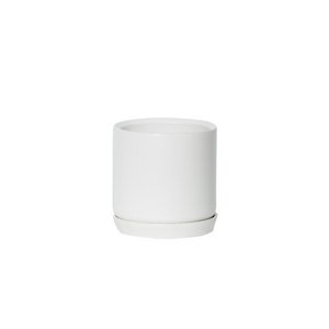 Small Oslo Planter - White