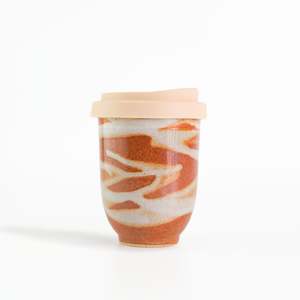 Shino-Yaki Ceramic Travel Cup